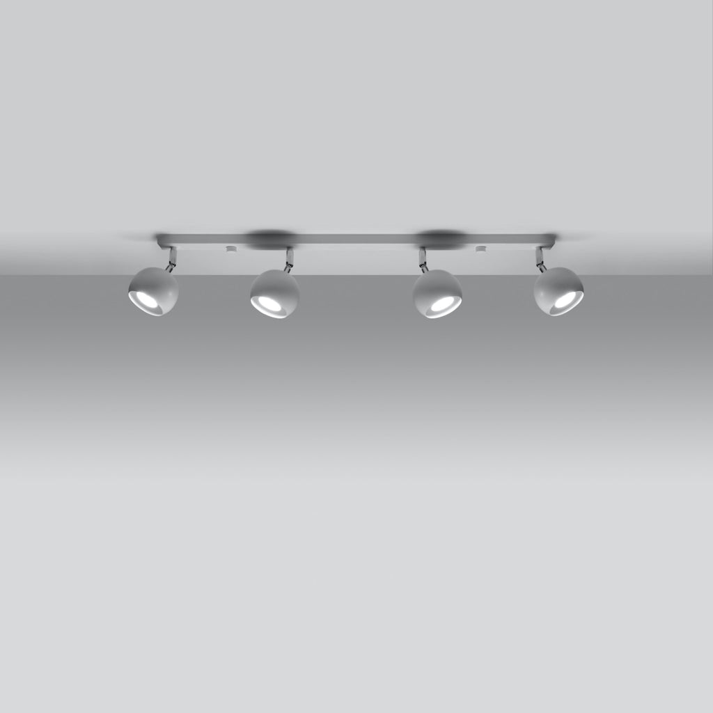 Deckenleuchte - Spot - Strahler OCULARE 4L weiß Sollux Lighting