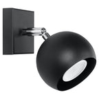 Wandleuchte OCULARE schwarz Sollux Lighting