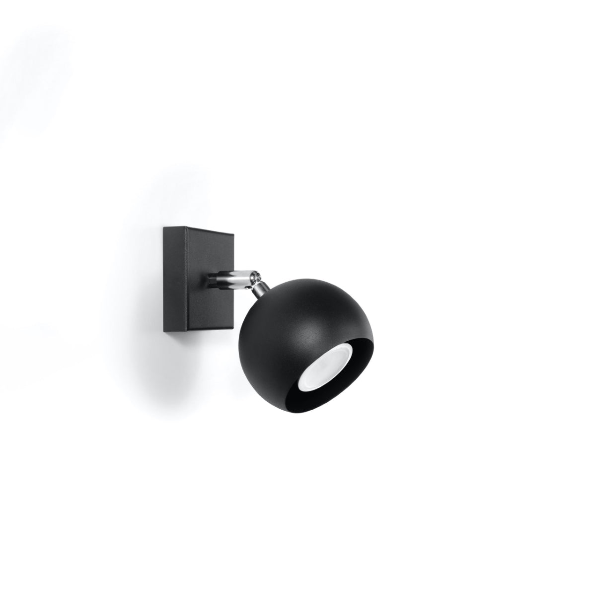 Wandleuchte OCULARE schwarz Sollux Lighting