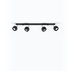 Deckenleuchte - Spot - Strahler OCULARE 4L schwarz Sollux Lighting