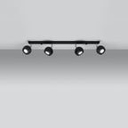 Deckenleuchte - Spot - Strahler OCULARE 4L schwarz Sollux Lighting