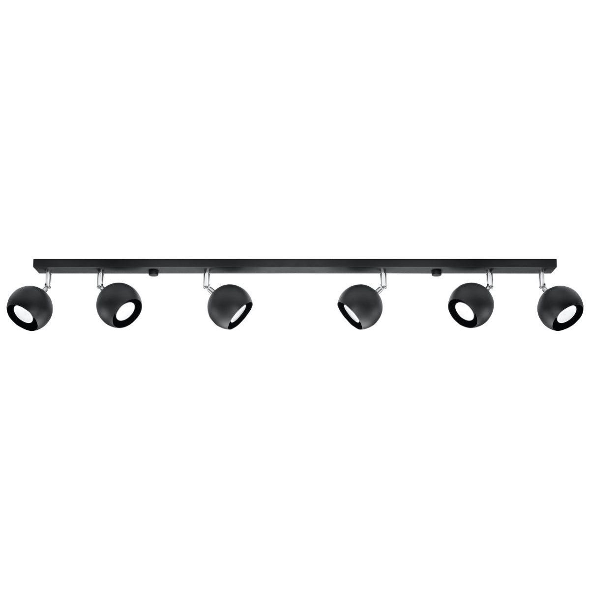 Deckenleuchte - Spot - Strahler OCULARE 6L schwarz Sollux Lighting