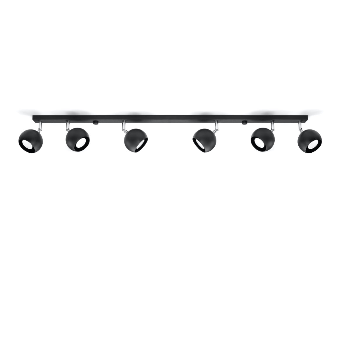 Deckenleuchte - Spot - Strahler OCULARE 6L schwarz Sollux Lighting