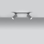 Deckenleuchte - Spot - Strahler RING 2 grau Sollux Lighting
