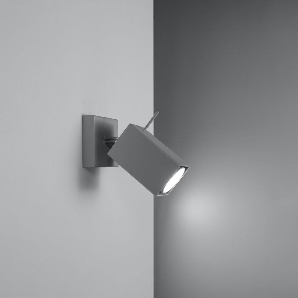 Wandleuchte MERIDA 1 grau Sollux Lighting