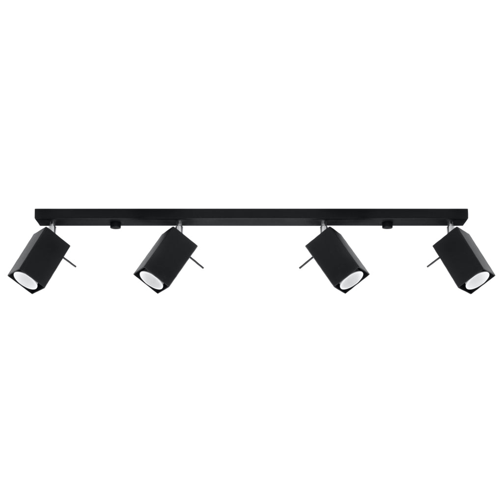 Deckenleuchte - Spot - Strahler MERIDA 4L schwarz Sollux Lighting