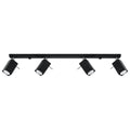 Deckenleuchte - Spot - Strahler MERIDA 4L schwarz Sollux Lighting