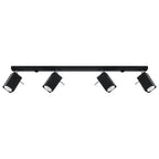 Deckenleuchte - Spot - Strahler MERIDA 4L schwarz Sollux Lighting