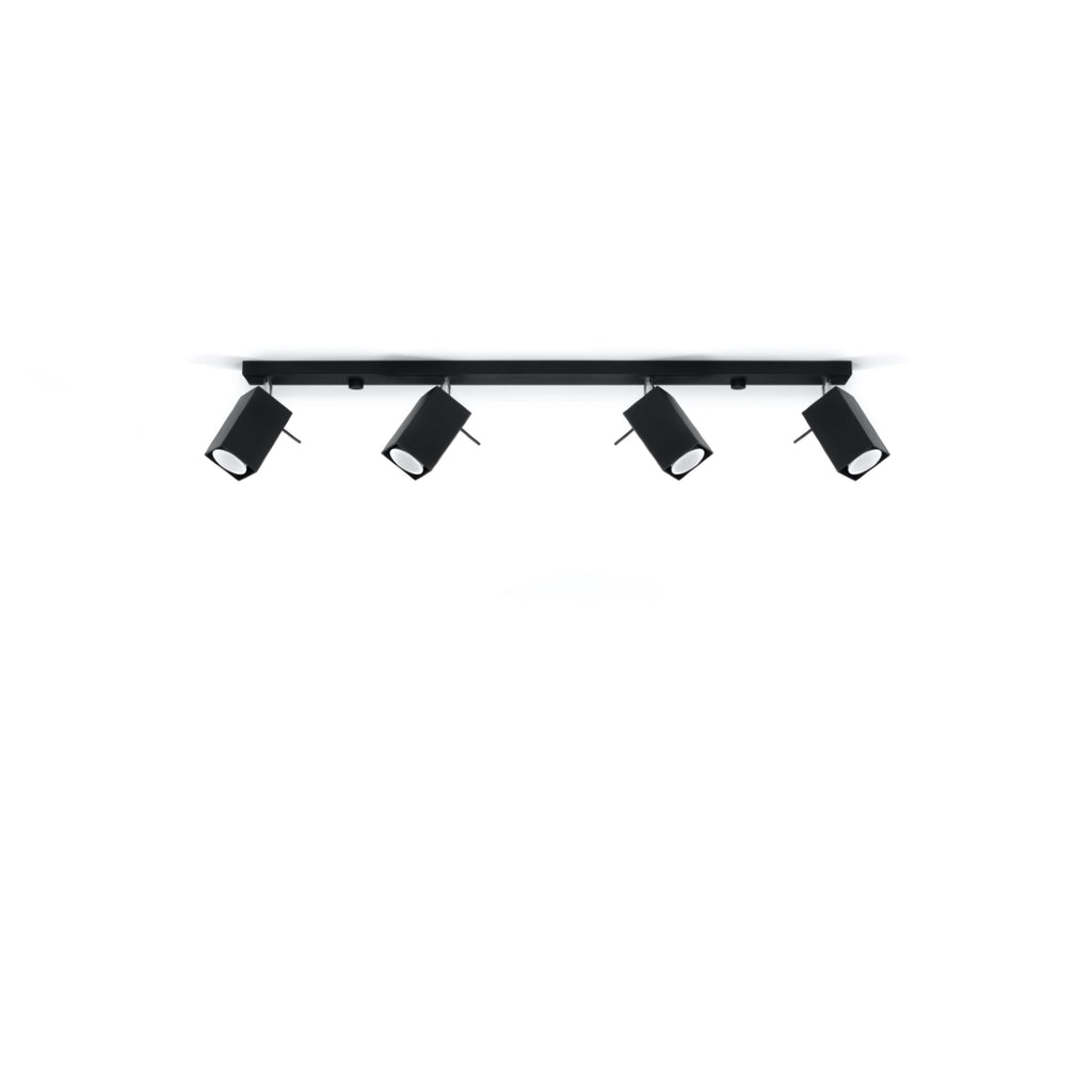 Deckenleuchte - Spot - Strahler MERIDA 4L schwarz Sollux Lighting