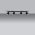 Deckenleuchte - Spot - Strahler MERIDA 4L schwarz Sollux Lighting