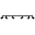 Deckenleuchte - Spot - Strahler MERIDA 6L schwarz Sollux Lighting