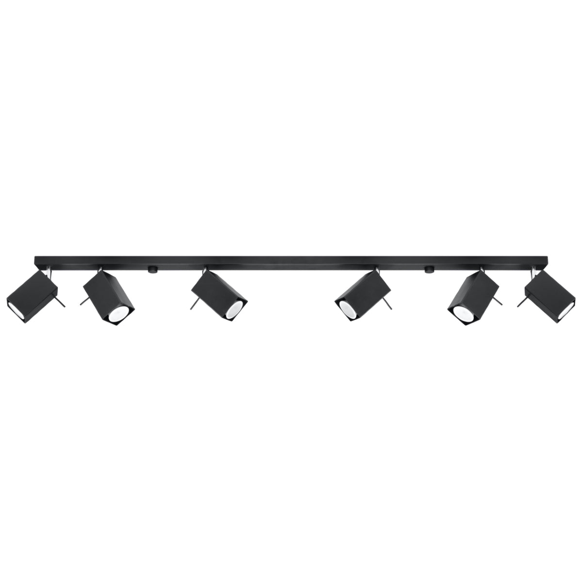 Deckenleuchte - Spot - Strahler MERIDA 6L schwarz Sollux Lighting