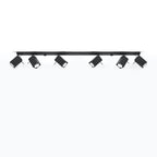 Deckenleuchte - Spot - Strahler MERIDA 6L schwarz Sollux Lighting