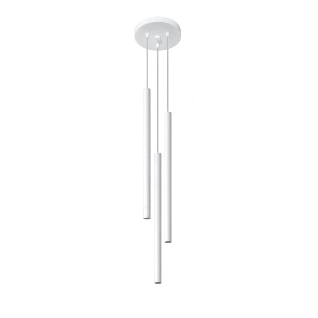 Pendelleuchte PASTELO 3P weiß Sollux Lighting