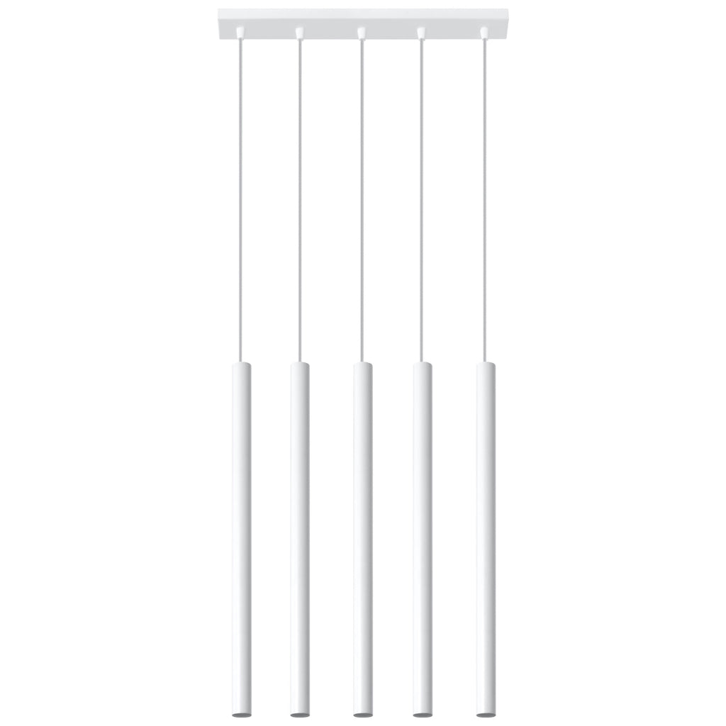 Pendelleuchte PASTELO 5 weiß Sollux Lighting