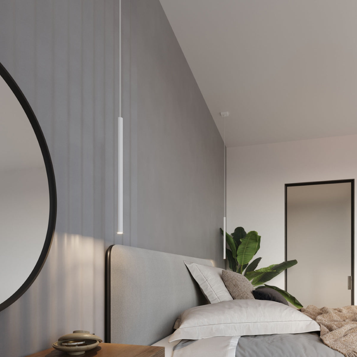 Pendelleuchte PASTELO 5 weiß Sollux Lighting