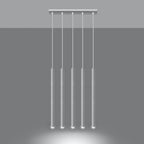 Pendelleuchte PASTELO 5 weiß Sollux Lighting