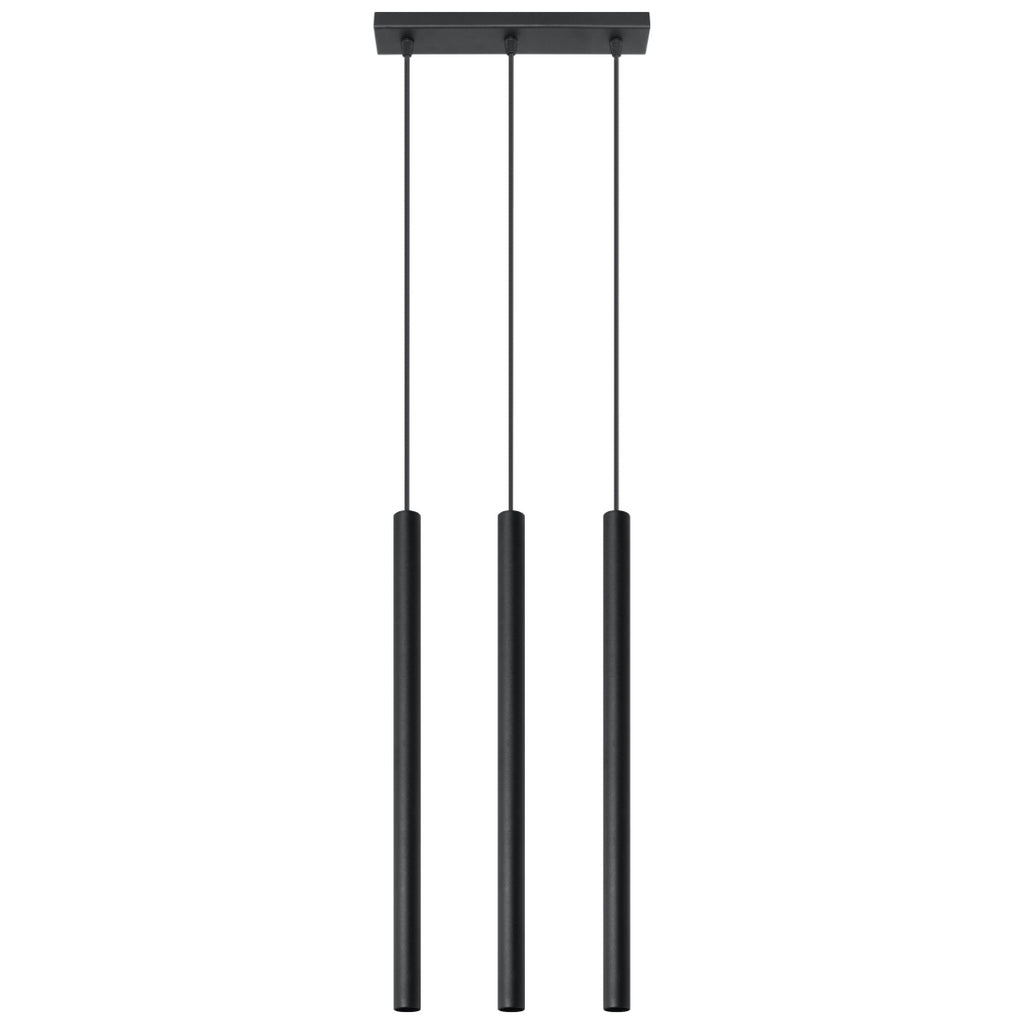 Pendelleuchte PASTELO 3 schwarz Sollux Lighting