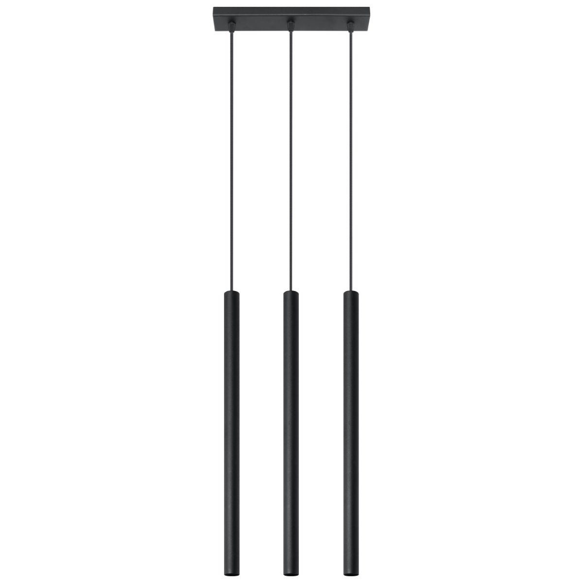 Pendelleuchte PASTELO 3 schwarz Sollux Lighting