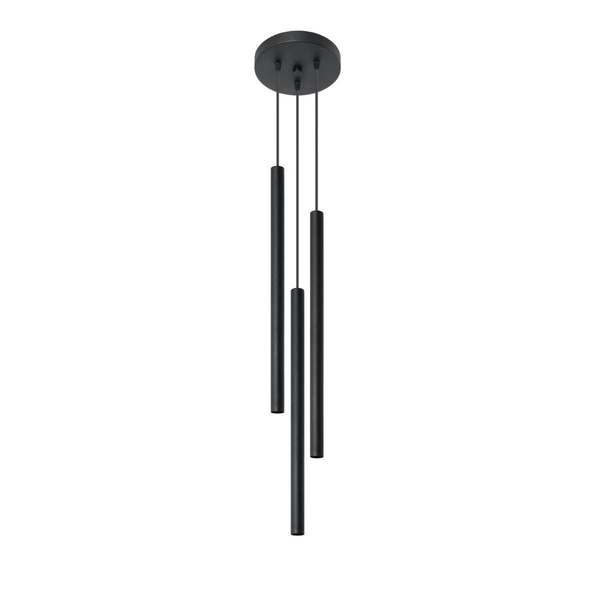 Pendelleuchte PASTELO 3P schwarz Sollux Lighting