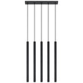 Pendelleuchte PASTELO 5 schwarz Sollux Lighting
