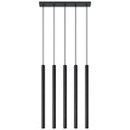 Pendelleuchte PASTELO 5 schwarz Sollux Lighting
