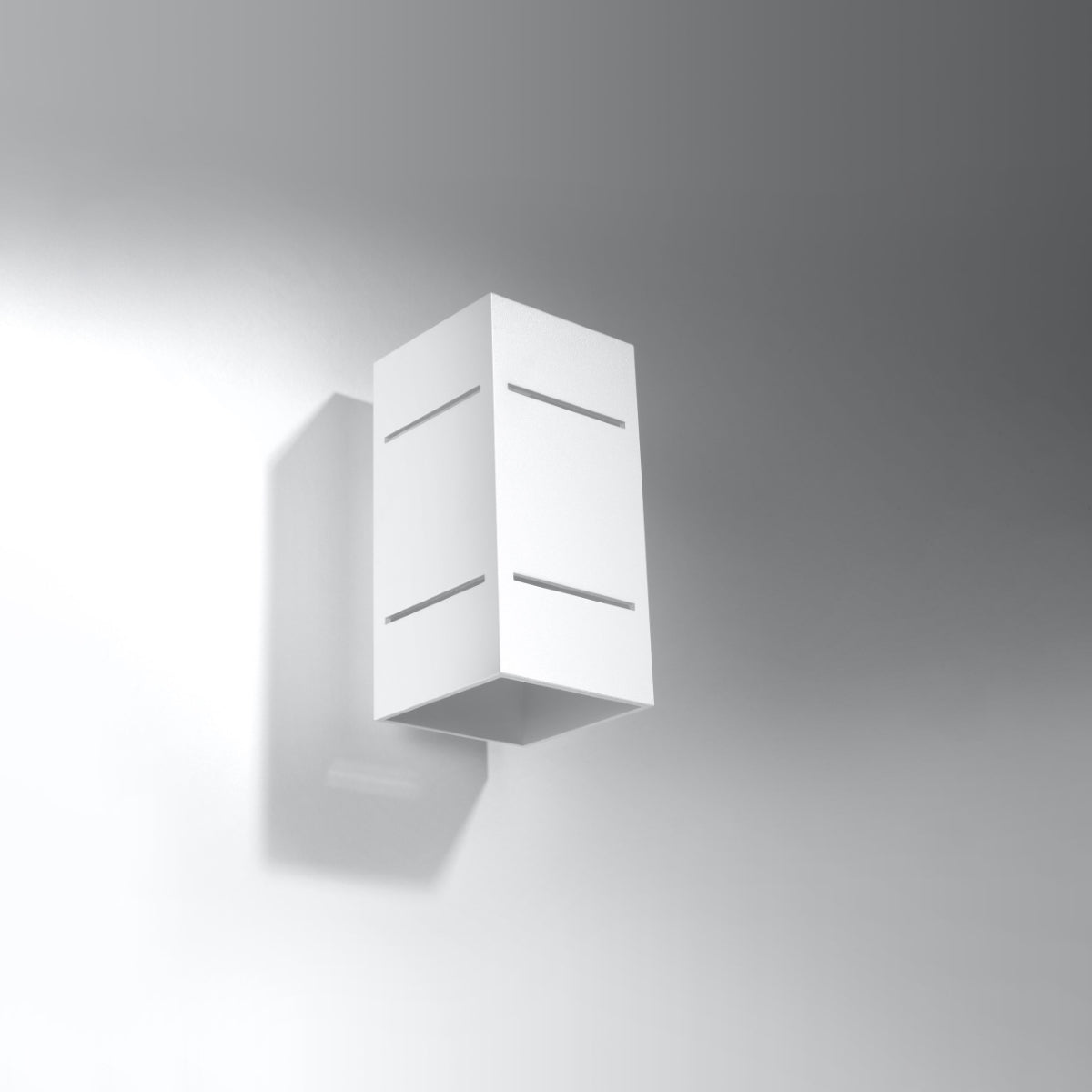 Wandleuchte BLOCCO weiß Sollux Lighting