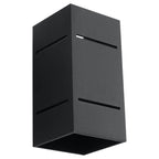 Wandleuchte BLOCCO schwarz Sollux Lighting