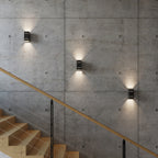 Wandleuchte BLOCCO schwarz Sollux Lighting