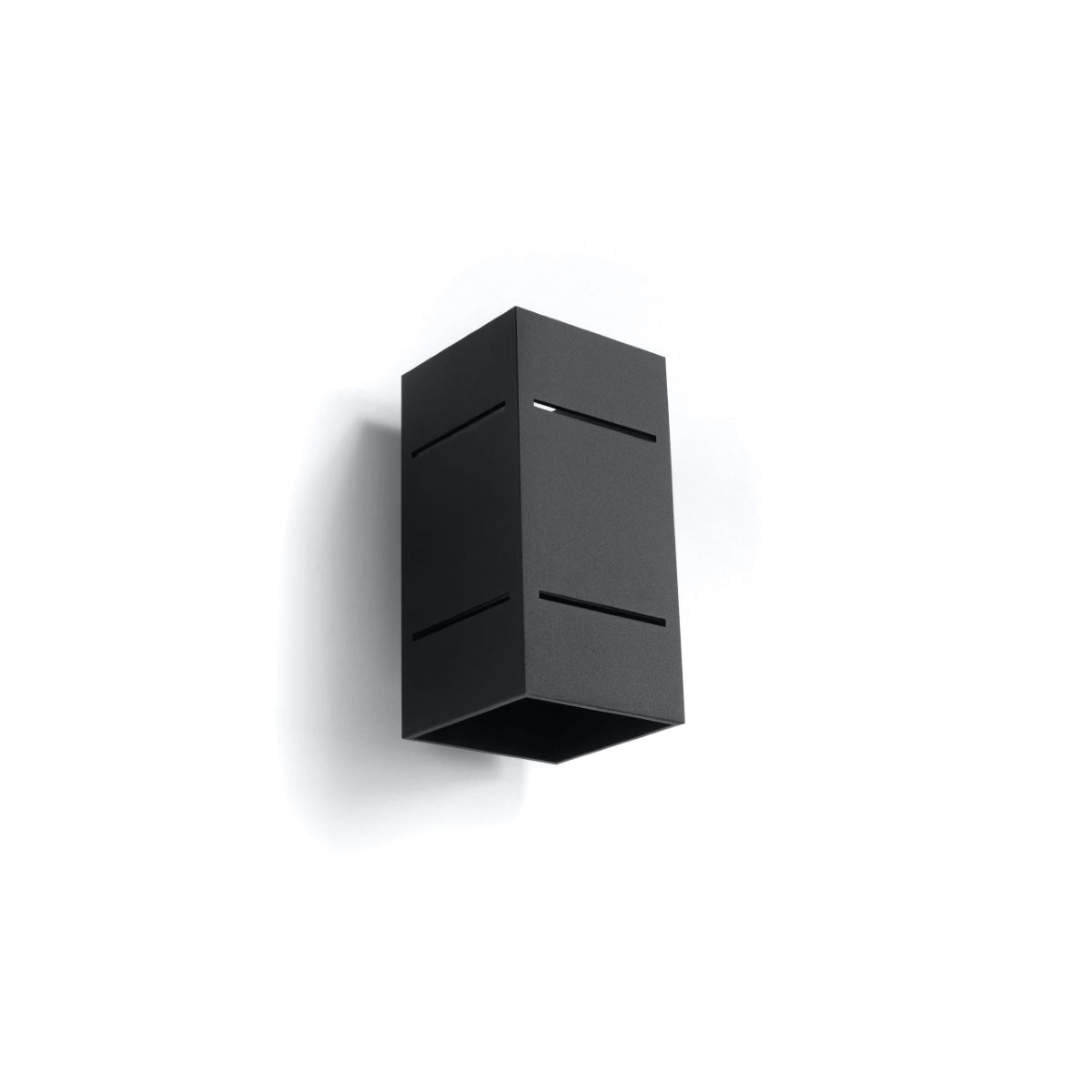 Wandleuchte BLOCCO schwarz Sollux Lighting