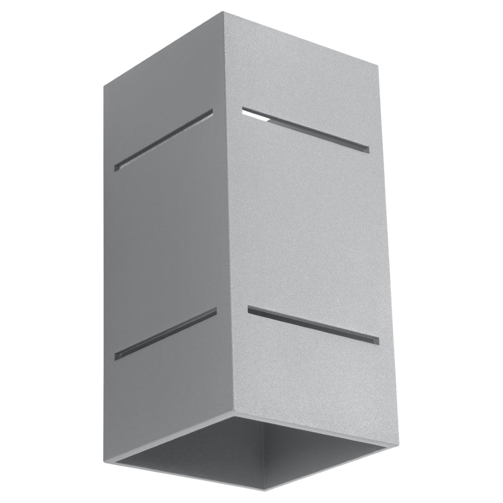 Wandleuchte BLOCCO grau Sollux Lighting