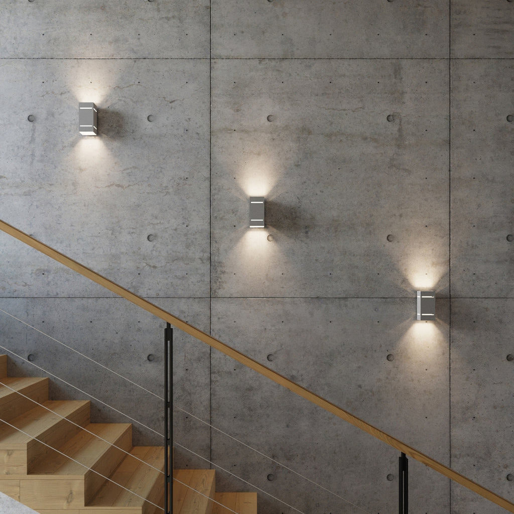 Wandleuchte BLOCCO grau Sollux Lighting