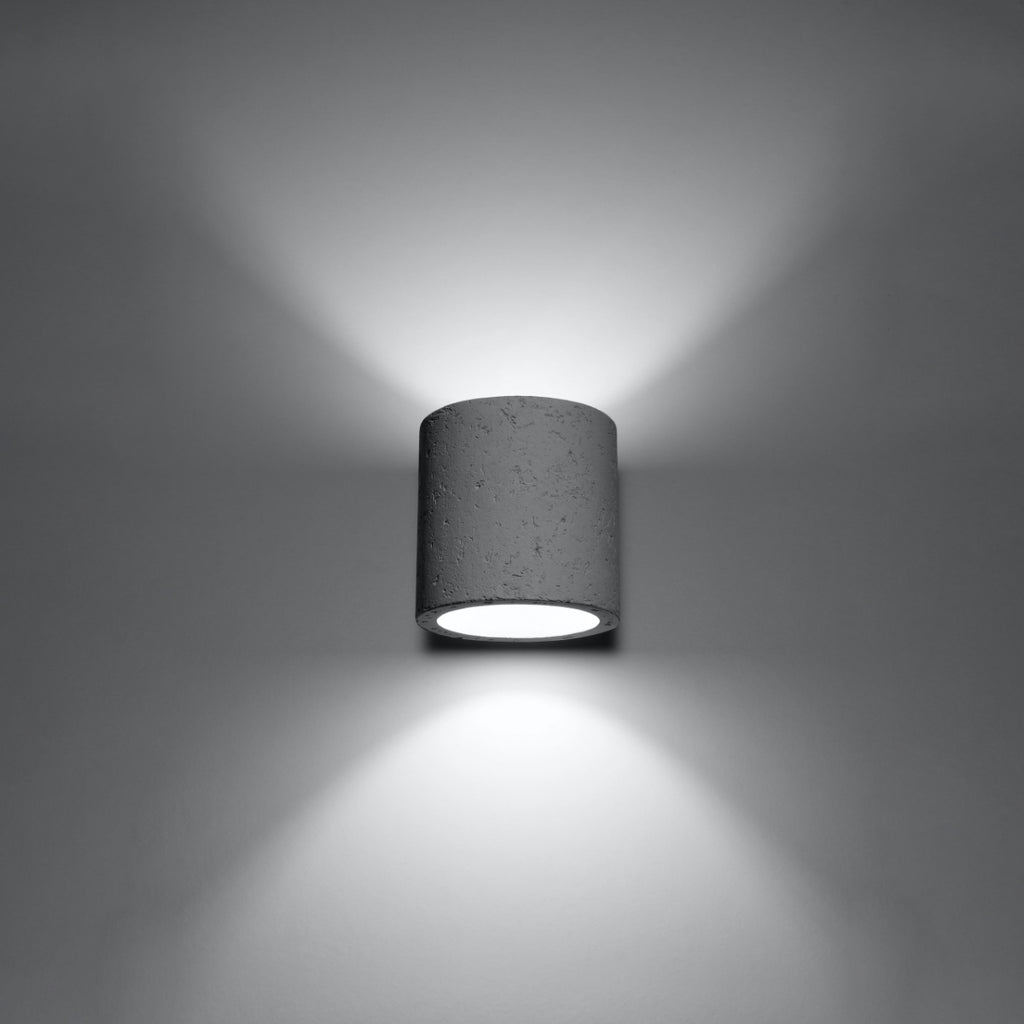Wandleuchte ORBIS Beton Sollux Lighting