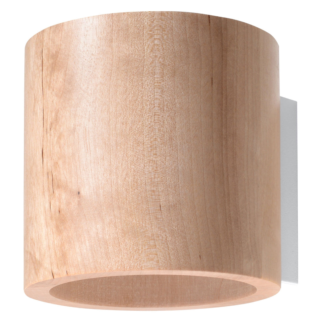 Wandleuchte ORBIS Naturholz Sollux Lighting