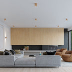 Wandleuchte ORBIS Naturholz Sollux Lighting