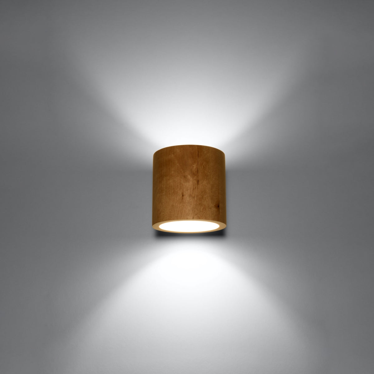 Wandleuchte ORBIS Naturholz Sollux Lighting