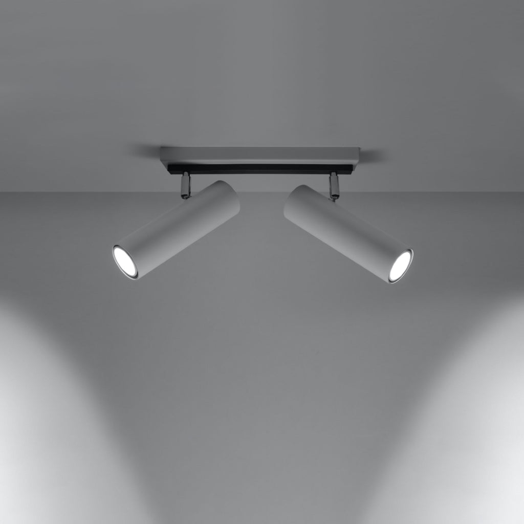 Deckenleuchte - Spot - Strahler DIREZIONE 2 weiß Sollux Lighting