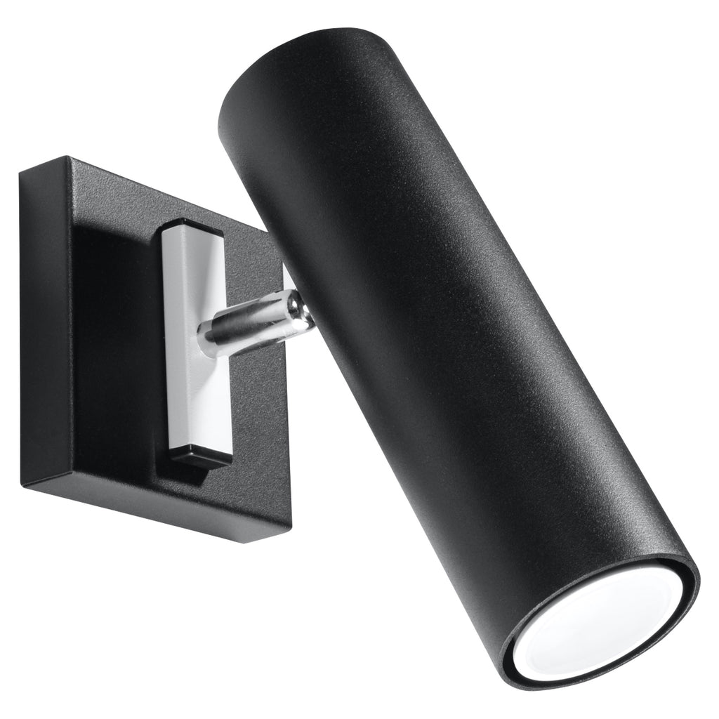 Wandleuchte DIREZIONE schwarz Sollux Lighting