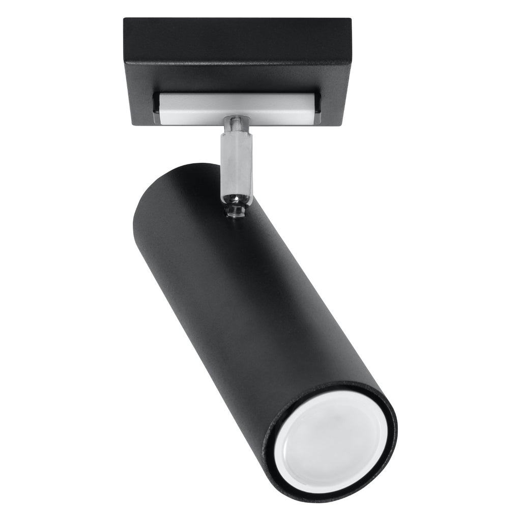 Deckenleuchte - Spot - Strahler DIREZIONE 1 schwarz Sollux Lighting