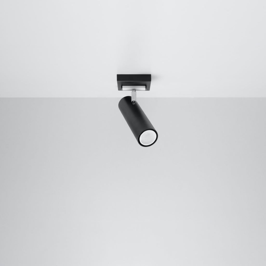 Deckenleuchte - Spot - Strahler DIREZIONE 1 schwarz Sollux Lighting