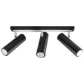 Deckenleuchte - Spot - Strahler DIREZIONE 3 schwarz Sollux Lighting