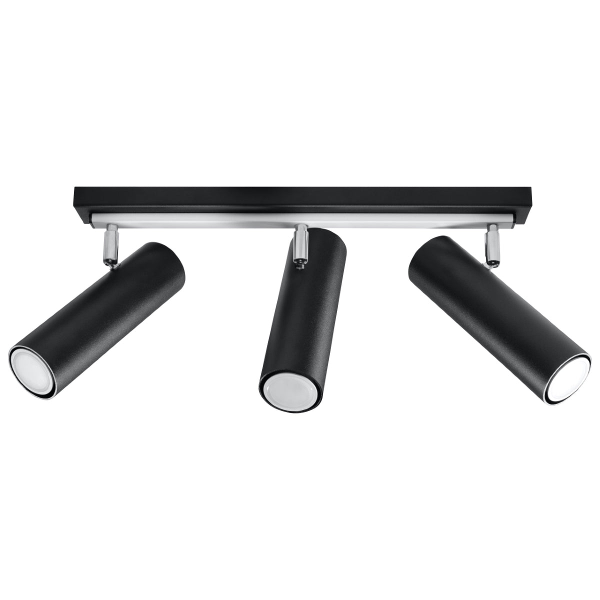 Deckenleuchte - Spot - Strahler DIREZIONE 3 schwarz Sollux Lighting