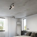 Deckenleuchte - Spot - Strahler DIREZIONE 3 schwarz Sollux Lighting