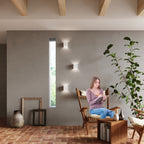 Wandleuchte LUCA weiß LED (Innen & Außen) Sollux Lighting