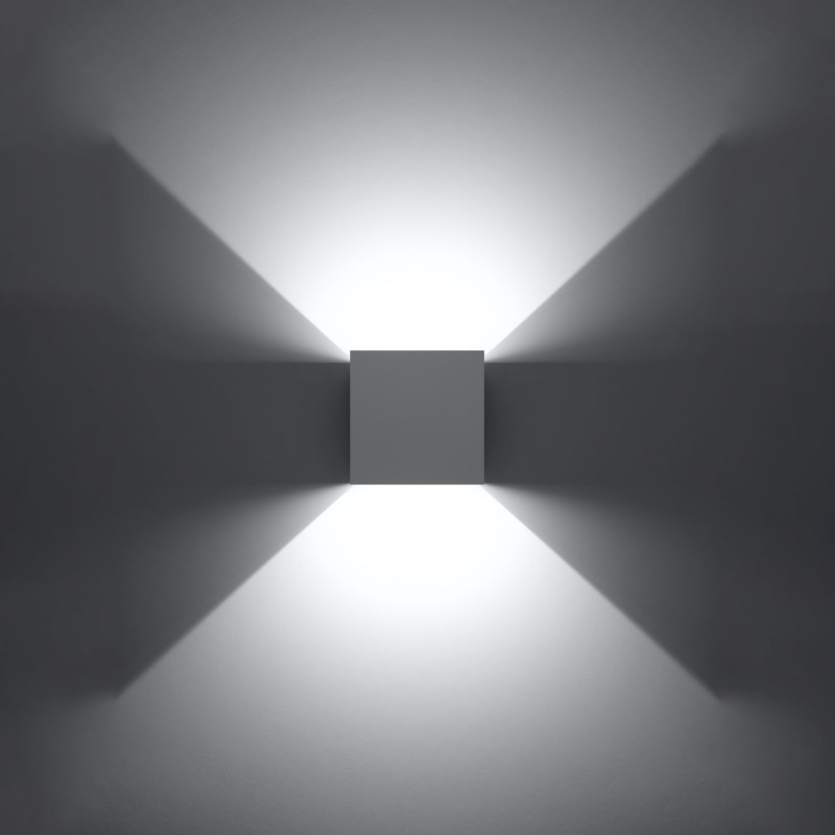 Wandleuchte LUCA weiß LED (Innen & Außen) Sollux Lighting