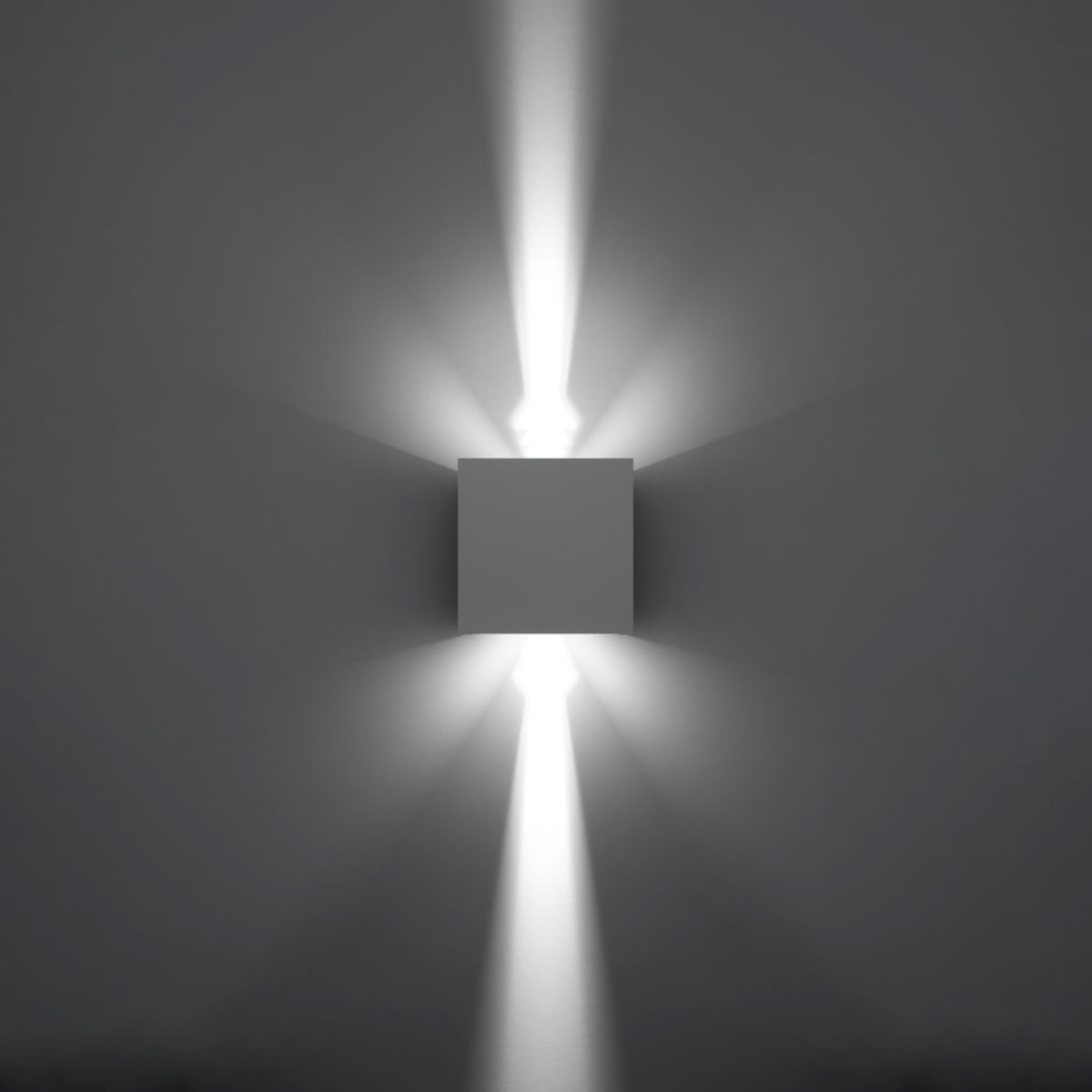 Wandleuchte LUCA weiß LED (Innen & Außen) Sollux Lighting