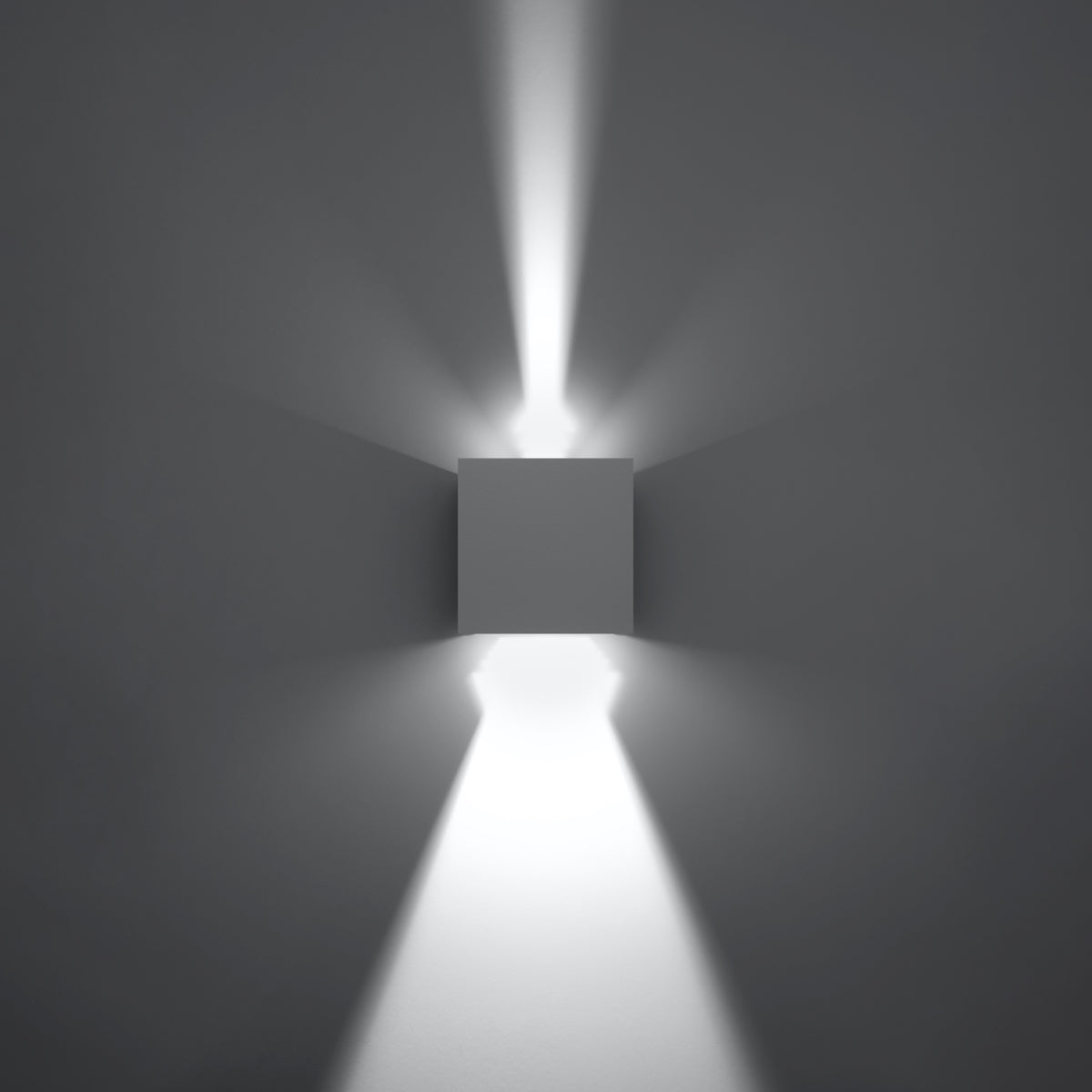Wandleuchte LUCA weiß LED (Innen & Außen) Sollux Lighting