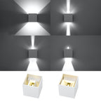 Wandleuchte LUCA weiß LED (Innen & Außen) Sollux Lighting