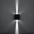 Wandleuchte LUCA schwarz LED (Innen & Außen) Sollux Lighting