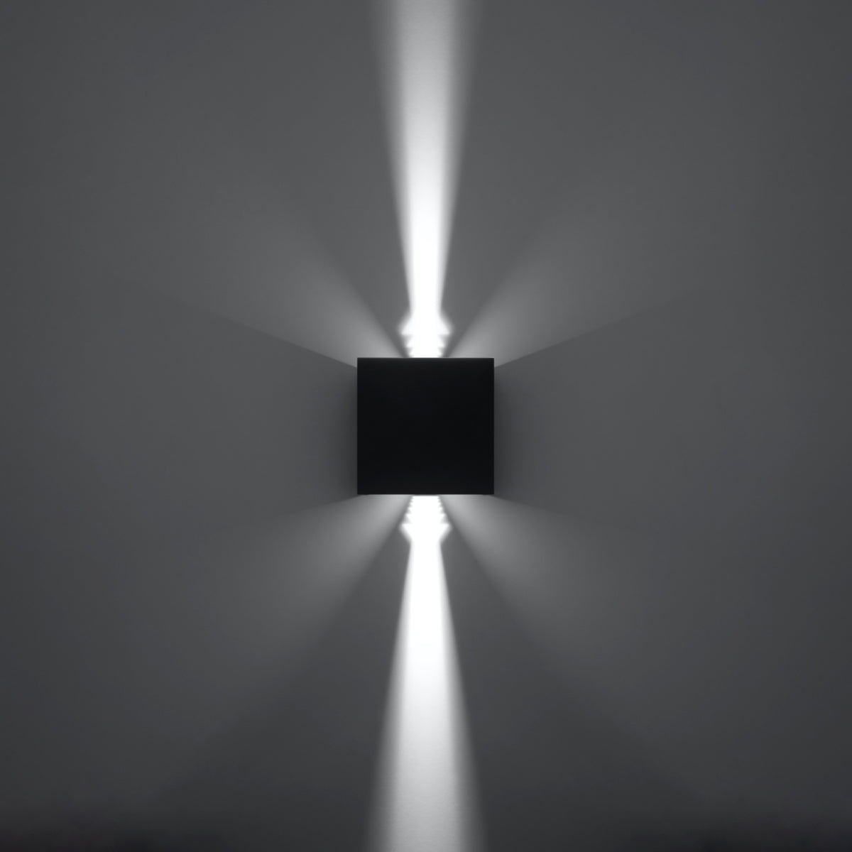 Wandleuchte LUCA schwarz LED (Innen & Außen) Sollux Lighting